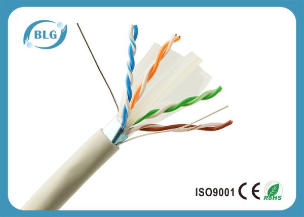 OFC Gaming 1000 FT Ethernet Cable / 23AWG PVC FTP Cat6 Ethernet Cable Grey