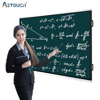 Écran numérique interactif multitouch 350 Nits Affichage interactif FCC de 65 pouces