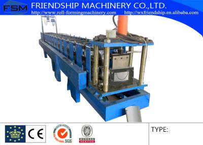 0.4-0.8mm Thickness Color Aluminum Half Round Gutter Roll Forming Machine