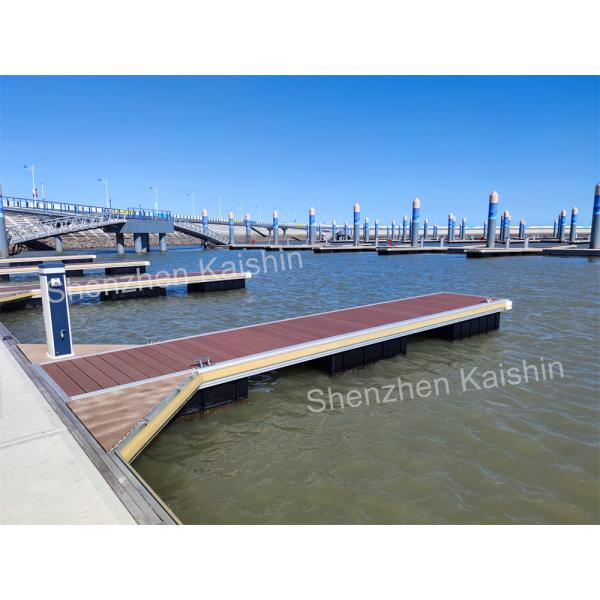 Aluminum Floating Dock Jetty Marina Engineering Design Finger Floating Pontoon