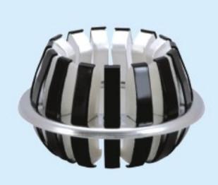 GC4-1250A cobre contato de mandíbula eléctrica 15 pinos para interruptor de vácuo