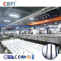 Máquina de gelo do bloco da água salgada de R507/R404a, bloco de gelo refrigerando dos peixes da carne que faz o negócio