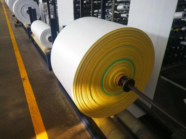 SGS CE Manufacturer 100% Virgin Polypropylene Tubular PP Woven Fabric for Bags Laminated Coated