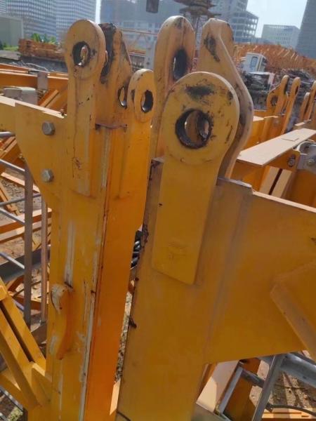 Equipo grande de segunda mano grúa torre Zhonglian 21 años con tipo de coche tipo móvil