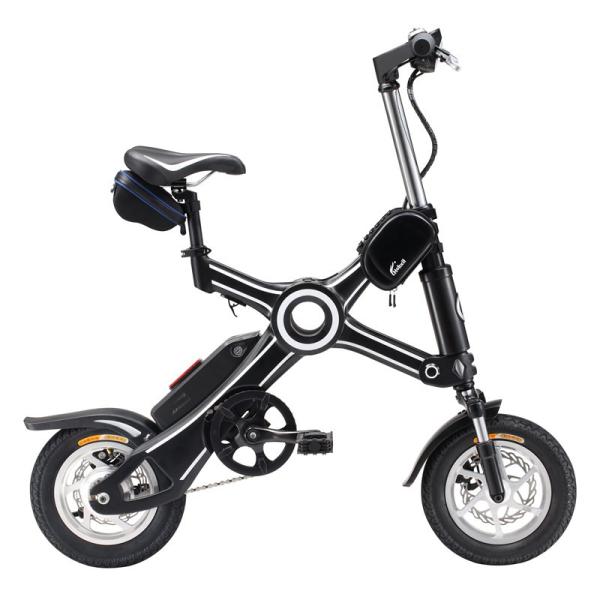 Black Popular 500W Two Wheel foldable electric bicycle with Brake