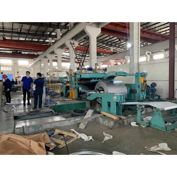High Speed Uncoiling 1600mm Steel Coil Slitting Machine