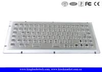 A água industrial de Mini Keyboard IP65 64 das chaves de aço inoxidável resiste