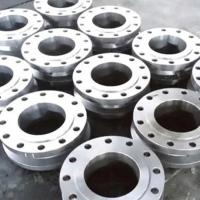 O aço carbono de ASME B16.5 SA105 forjou a flange de aço a redondeza soldada do pescoço