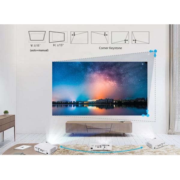 3700 Lumens WXGA Short Throw Projector 0.46 Throw Ratio Business Education