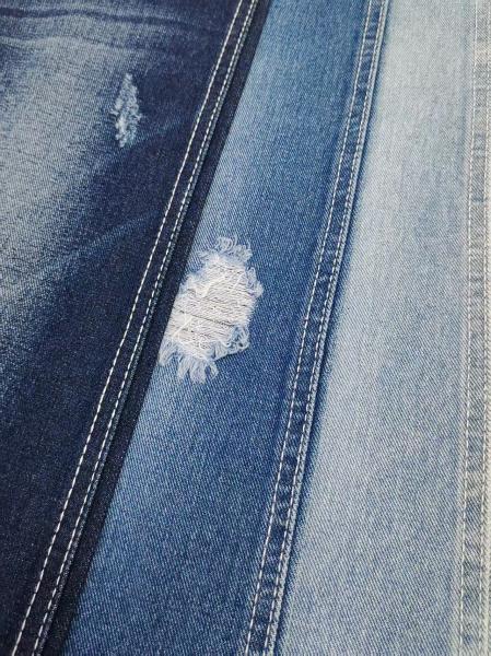 Style TWILL Cotton polyester Denim Fabric Wrinkle resistant JSD3229 for women jeans fashion clothing