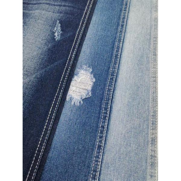 Style TWILL Polyester de coton 178-180cm Tissu en denim pour les femmes Jeans 9,3 oz
