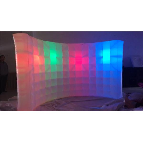 Коммерчески партия Веддинг большая раздувная стена фото с светом СИД