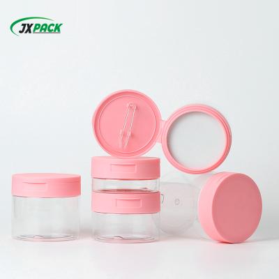 Custom PET Cosmetic Cream Jar with Screw Cap