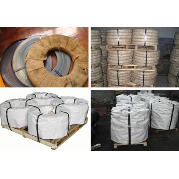 Electric Heat Carbon Structured Prime Blue Steel Packing Strip / Cold Rolled Steel Strip