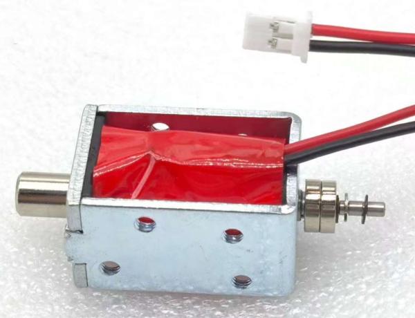 U0629 Open Frame and Small Magnets 24V DC Push Pull Solenoid Small Size Linear Motion Actuator