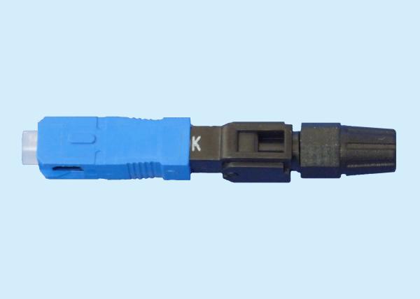 SC Field Installable Fiber Optic Connectors Enbedded Type For Indoor Cable