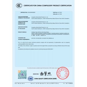 Guangzhou Wanda Metal Products Co., Ltd. Сертификации