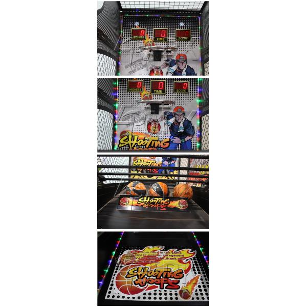 Машина баскетбольного матча аркады деятельности делюкс 12 месяца гарантии