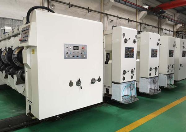 250 Pcs / Min Corrugated Box Printing Machine Auto Control Quick Order Shift