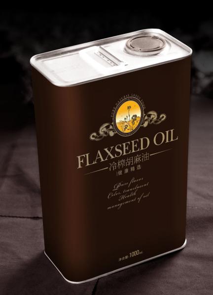 métal Tin Containers de catégorie de 1L Olive Oil Tin Cans Food
