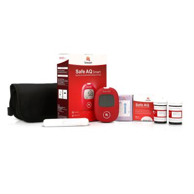 Virtual Pain Free Blood Sugar Level Test Kit FAD-GDH Enzyme 20-600mg/dL Test Range Fast 5s testing time Blood Glucometer