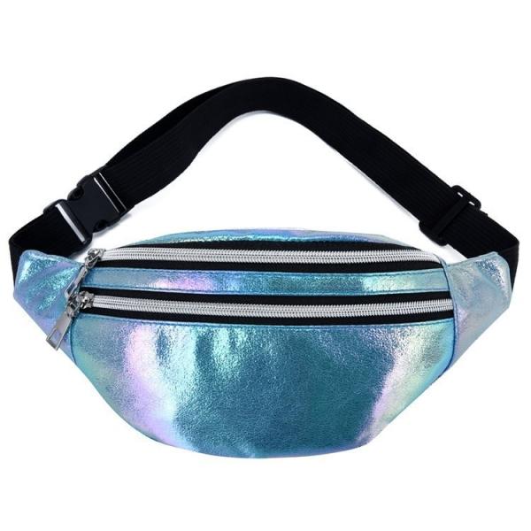 Gender-Neutral Laser PU Waist Bag Waistbags for Women and Girls