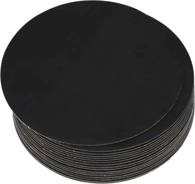 Round Gold Silver Foil Cardboard Cake Boards Disposable Drum Circles 6mm 12mm