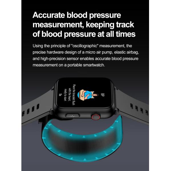 TK63 1.91 Inch Smart Watch ECG And Blood Pressure Sugar Air Pump Type