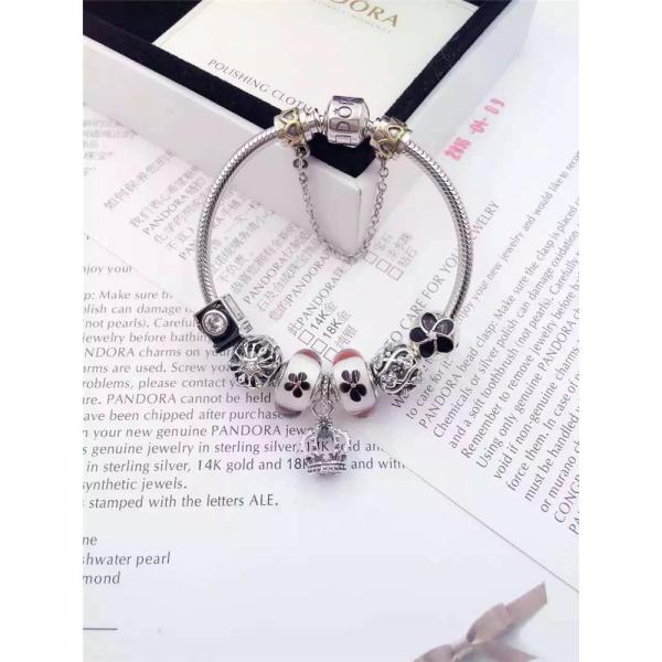 Jsely Hand Made Bead Bracelet in 925 Sterling Silver with Precious Gem Stone Fashion Jewelry