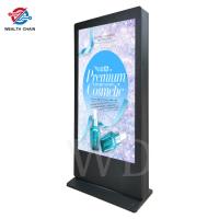 Moniteur à distance de CMS de kiosque extérieur d'affichage de Signage d'affichage à cristaux liquides de 3500 lentes