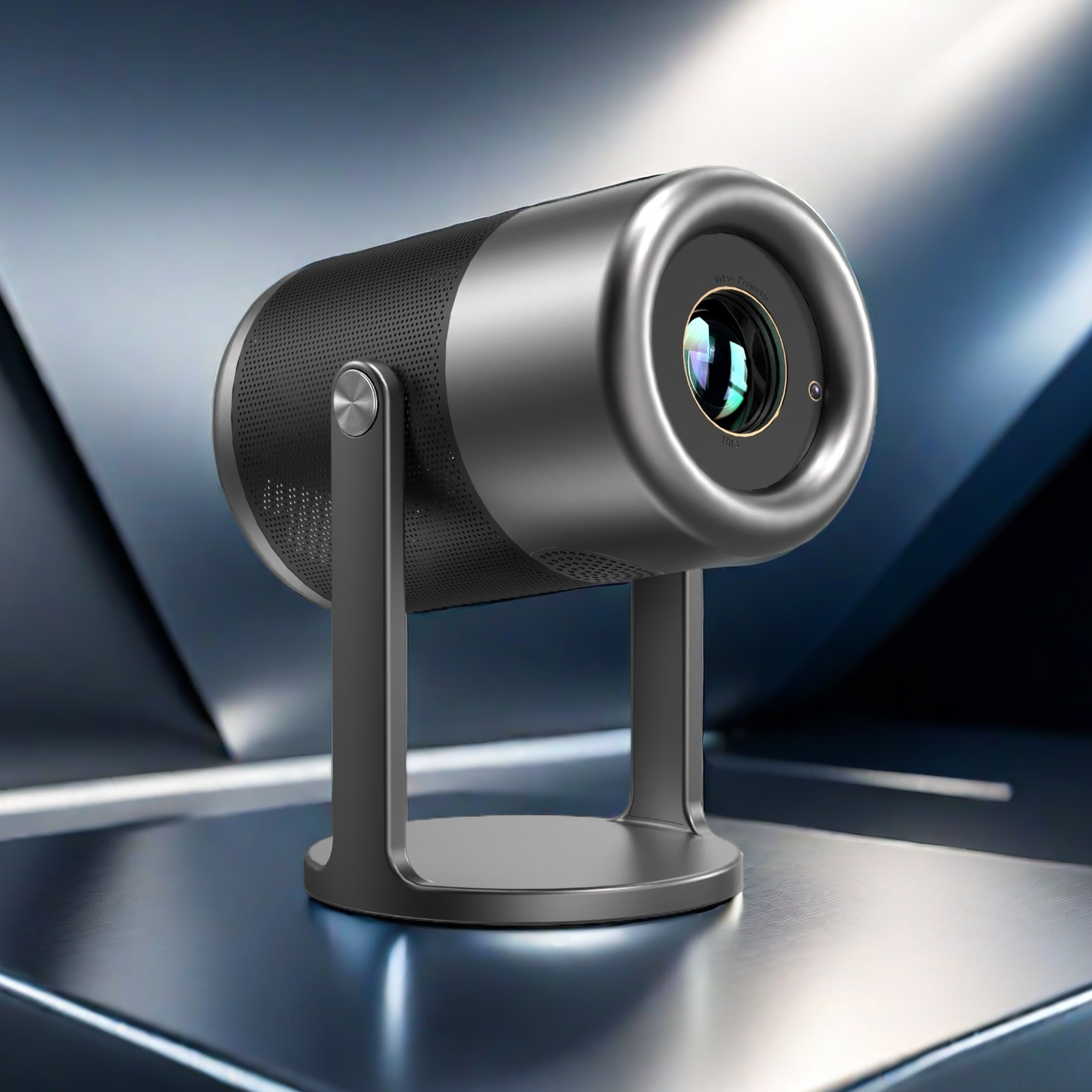 2025 Upgraded J1 Dark Gray  Freestyle Projector 1080P 4K Smart Mini Projector With Android 11.0 1+16G