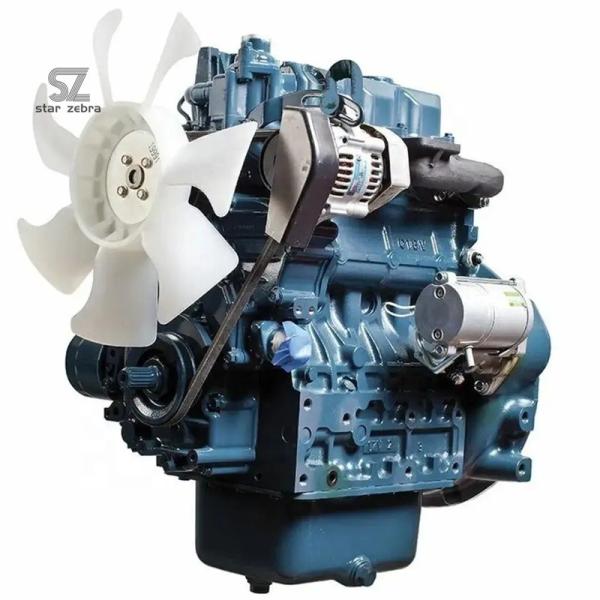 V2403 V3307 V3300 V3600 V2203 V3800 D722 Used Complete Excavator Diesel Engine For Kubota for Road Construction Machinery