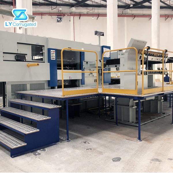 Poder 36000W cortando da máquina 1200X1650mm da máquina automática da caixa da caixa