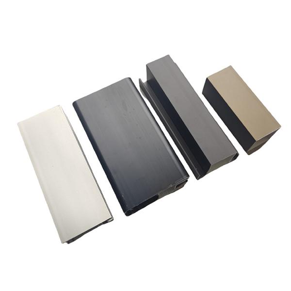 Standard GB5237-2008 Aluminium Products as Handle for Wooden Grain Extrusion Profiles