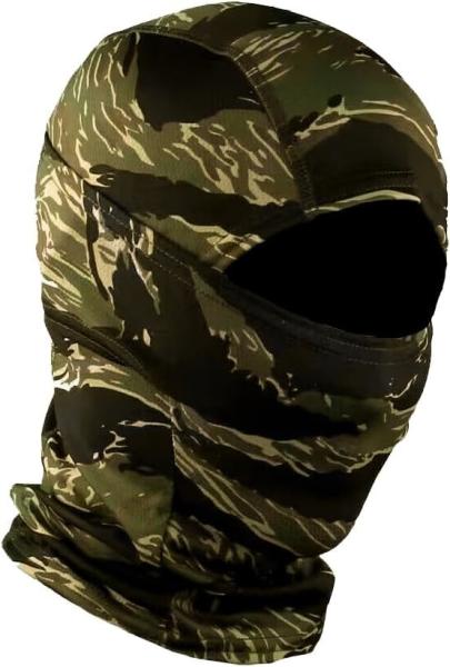 Outdoor Camouflage Tactical Mask Scarf Military Camo Face Mask Bandana Balaclava Hood Headwear Men Women Tactical