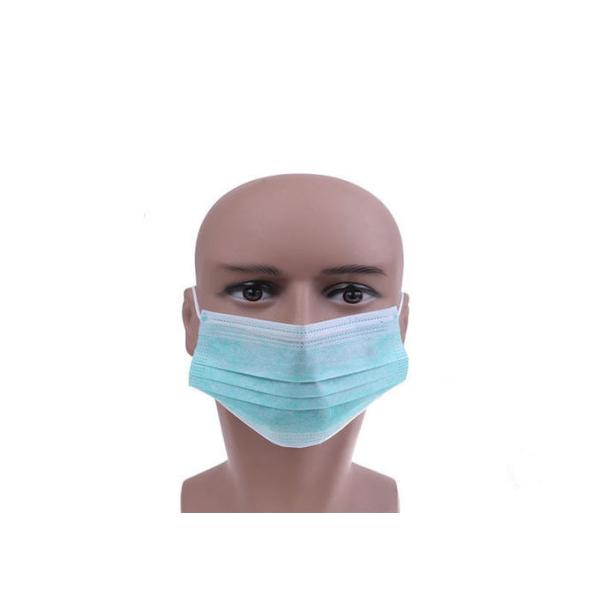 Adult Size Non Woven Fabric Mask White Blue Green Yellow Pink Surgical Supplies