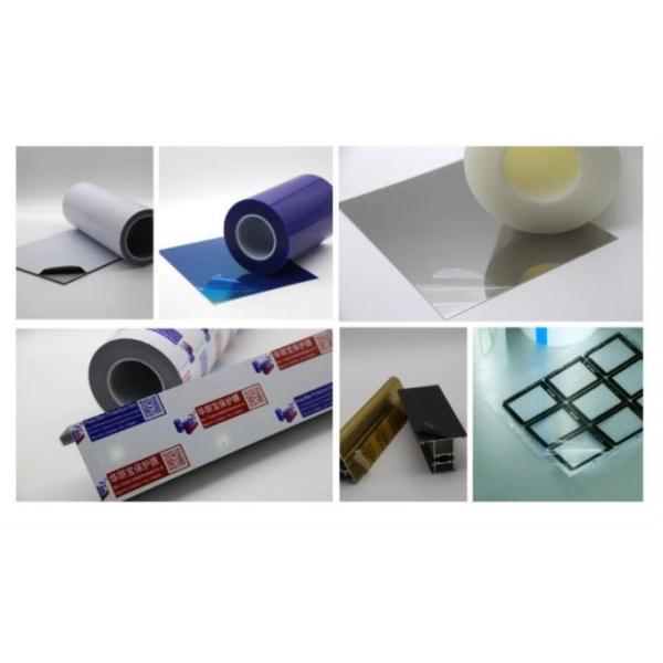 Temporary Self Adhesive Stainless Steel Use Protective Film 60um