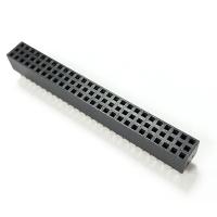 Tres tablero femenino de la echada de la fila 2-50 Alfiler Encabezamiento Conector 2.0m m para subir al conector del PWB