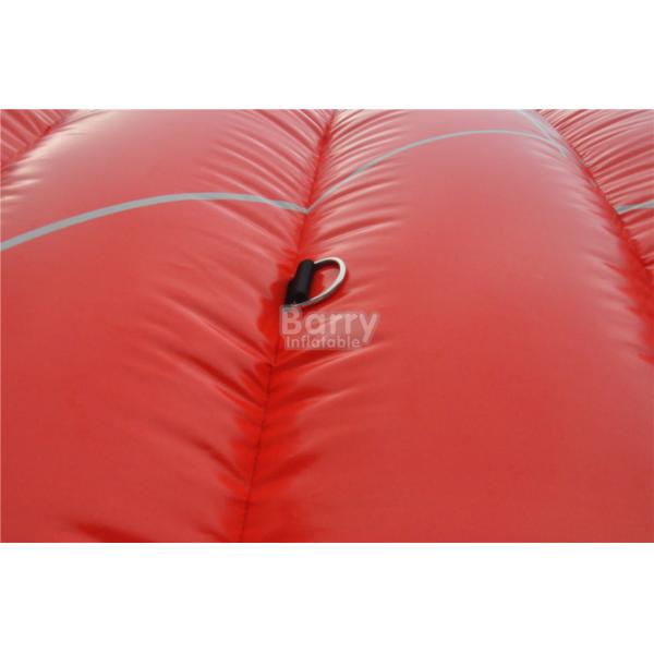 Тоннель футбола водоустойчивого дизайна паука ПВК красного крутого гигантский раздувной, раздувной шатер тоннеля