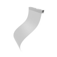 Película LED Super Slim Transparente Para Publicidade de Lojas de Varejo P10 DC5V RGB Fácil Instalação Com Placa de PCB