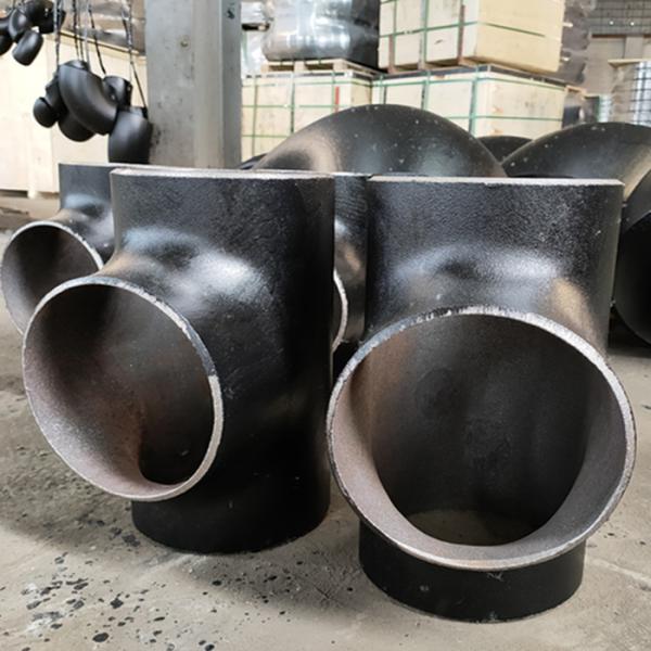 Asme B16 Sch40 Carbon Steel Reducing Tee Seamless A234 Ansi