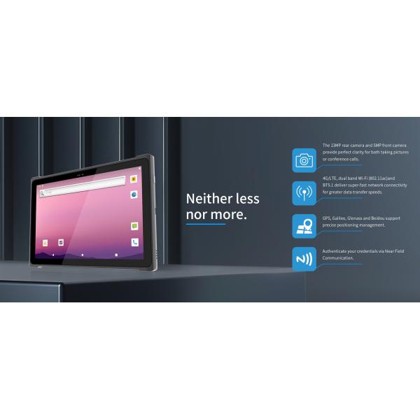 650г 10 дюймовый П65 Водостойкий планшет 5G с 1- 4G LTE 2D сканером штрих-кодов NFC GPS 9500mAh батарея