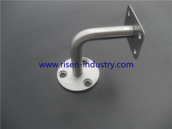 Stainless steel Handrail bracket RS302 wall to rail, finishing satin or mirror, material stainless steel304
