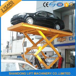 Hidráulicos residenciais Scissor o elevador do carro, elevador automotivo do carro para o Portable home da garagem 