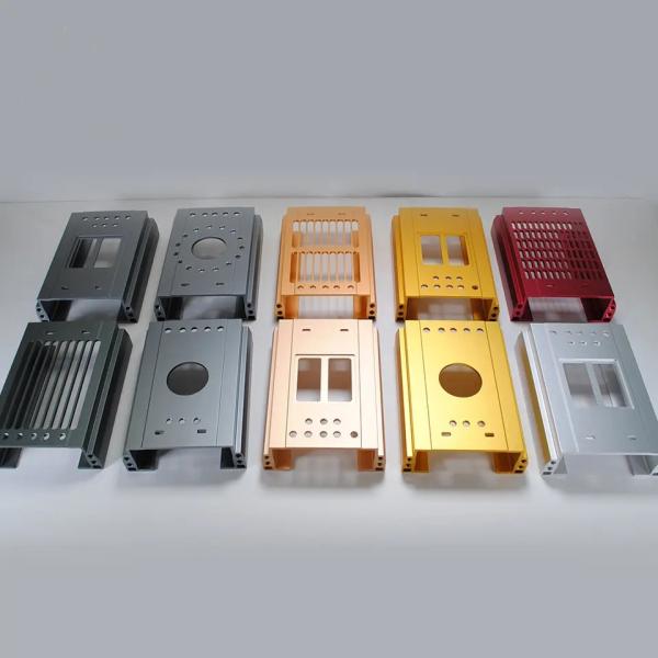 Puertos rectangulares ISO9001 6061 del CNC del recinto de aluminio de encargo de los perfiles