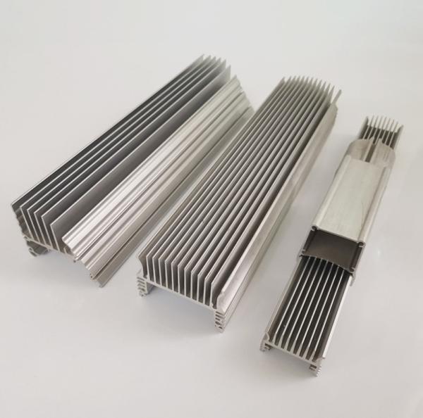 Bending Alloy Aluminum Extrusion Profiles Heat Sink Multipurpose