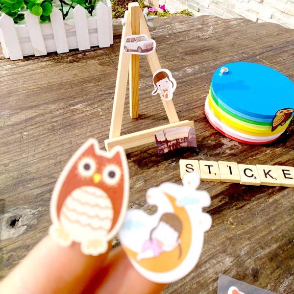 Стикеры персонажа из мультфильма стикеров 128gram Silkprint DIY милые для потехи девушек