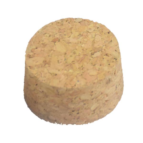 Tapered Shape Oui Jars Natural Cork Lids Sealing Heat Insulation