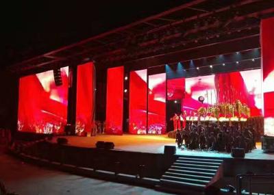 Grandes telas P3.91 conduzidas para concertos
