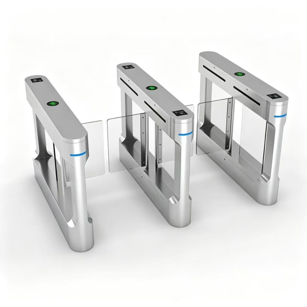 Safety Automatic Swing Gate With Facial Recognition For Amusement Park